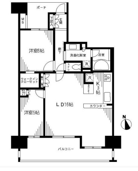 北千住パークハウス 間取り