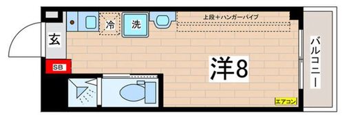 プラザ・ドゥ・ダフネ南砂 間取り