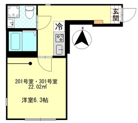 アンセス堀切菖蒲園 間取り