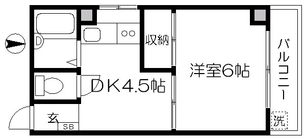 ロベリアハイツ   間取り図