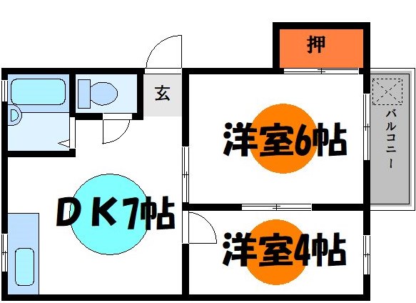 コーポ山口 間取り