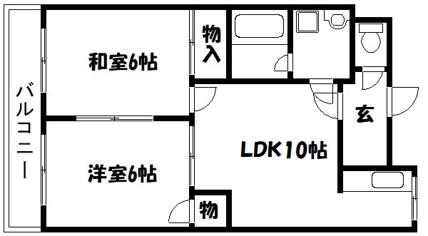 ベルベール星野  間取り