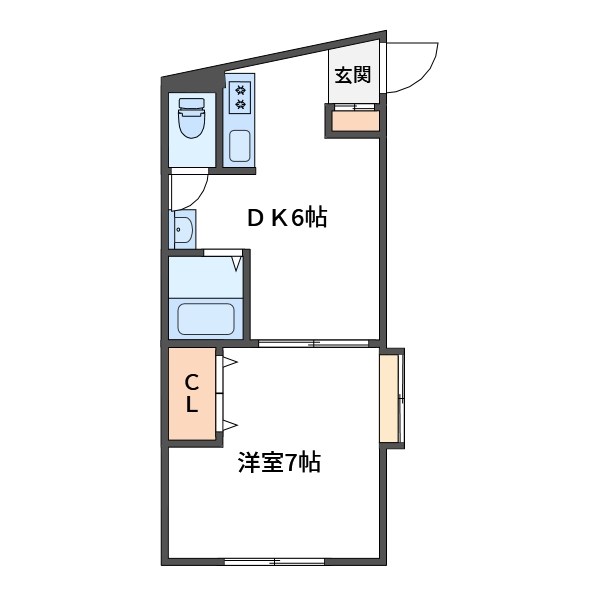 ラリグラス 間取り図