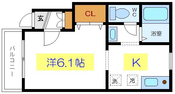 ＭＫハイツ 間取り