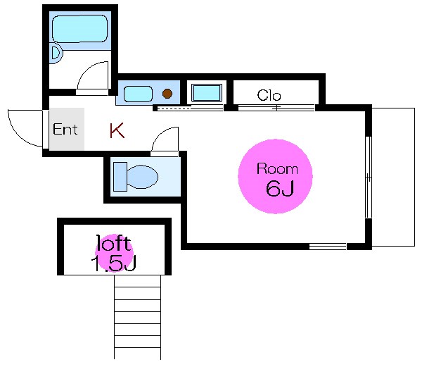 カーサＳ 間取り図