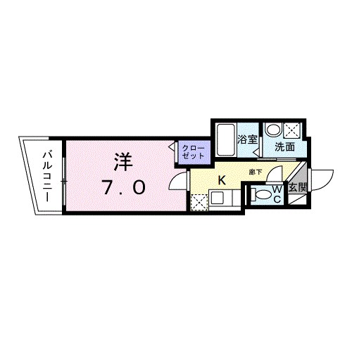 ロータス　ザ・レジデンス入谷 間取り図