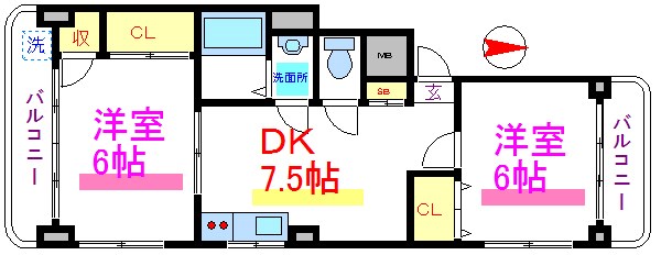 リバールネッサンス 間取り