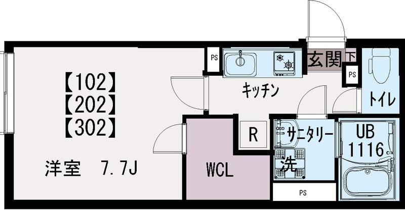 IXO 江戸川 間取り図