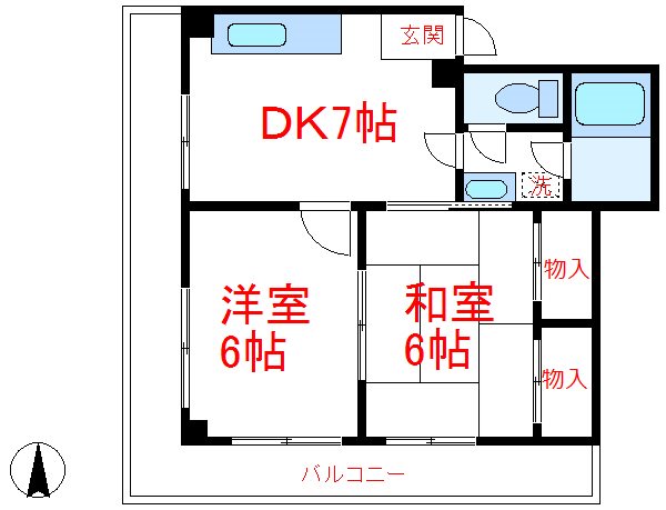 ヤマトビル 間取り