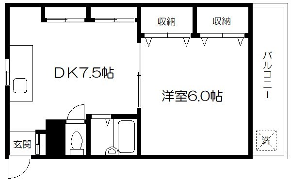 ハイムユー 間取り図