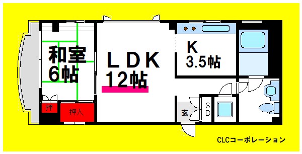 メゾングランデ桐山       間取り