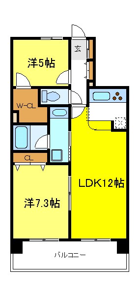 クロスレジデンス東十条 間取り