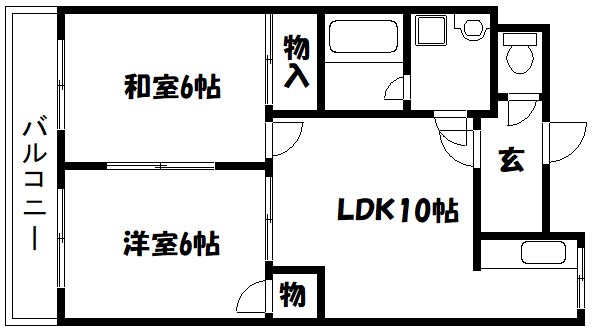 ベルベール星野 間取り