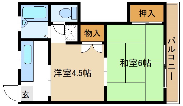 オレンジコーポ 間取り