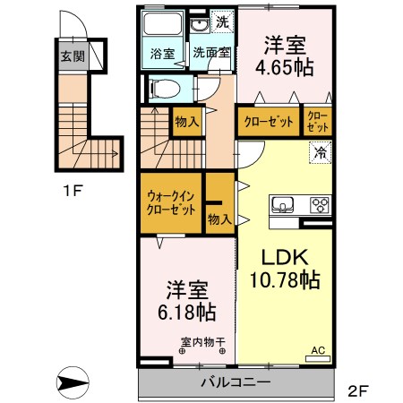 雅/彩　雅 間取り