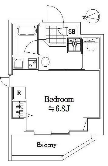 パークウェル大島 間取り図