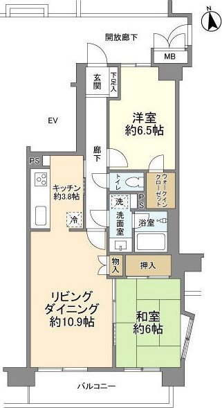 ガーデンハイツ葛西 間取り