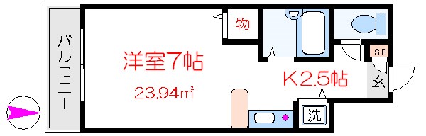 長谷川ハイツ 間取り