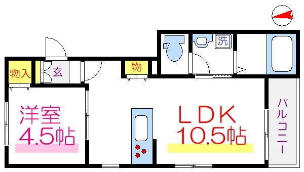 メゾン・浅草 間取り