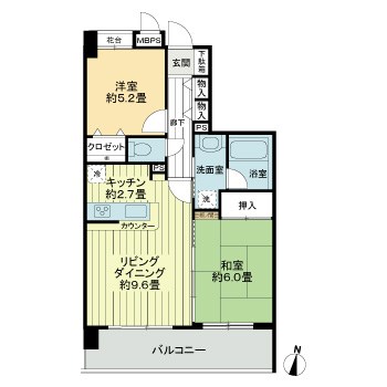 ライオンズマンション綾瀬青葉公園 間取り