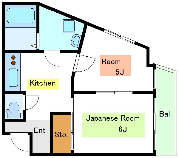 クレストパレス 間取り図