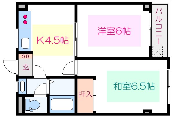 深川アネックス 間取り図