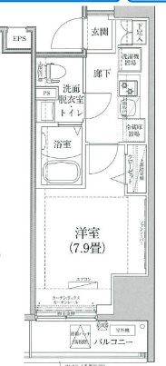 ルフレ深川イースト 間取り図