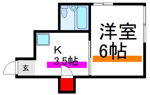 ハイネスＲＳ 間取り図