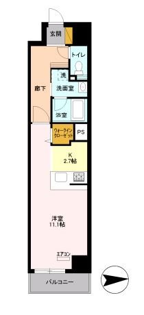 ロイヤルパークスシーサー  間取り