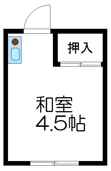 南大塚コーポ  間取り