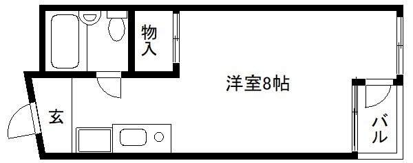 フラットウェル38 304号室 間取り