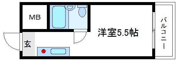 メゾンリッシュ第二小岩  間取り