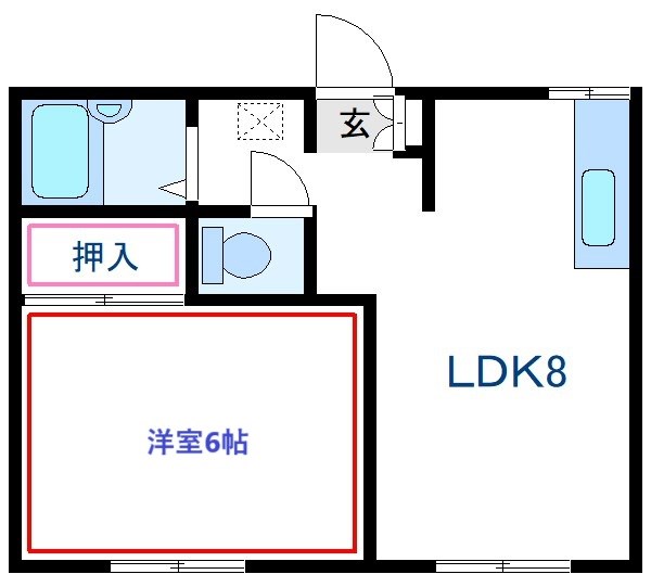 アリス梅田 間取り
