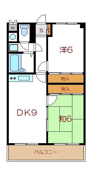 エスポワール篠崎 間取り