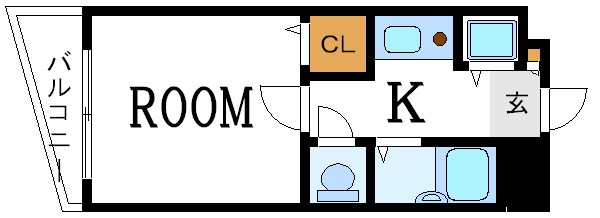 青木レジデンスⅡ 間取り図