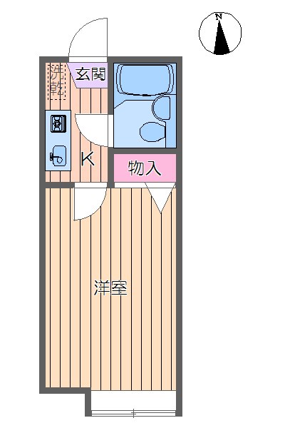 スカイハイツ北綾瀬A 間取り