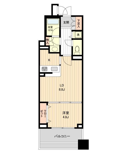 ＨＦ銀座レジデンスＥＡＳT 間取り図