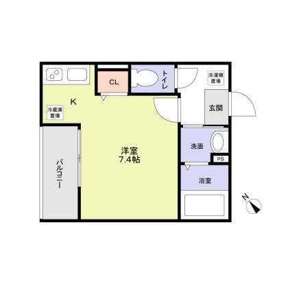 ウエストガーデン南花畑 間取り