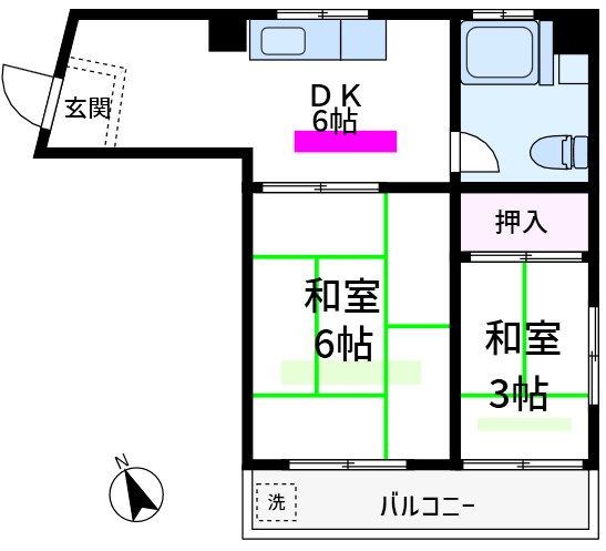 今田ビル 間取り