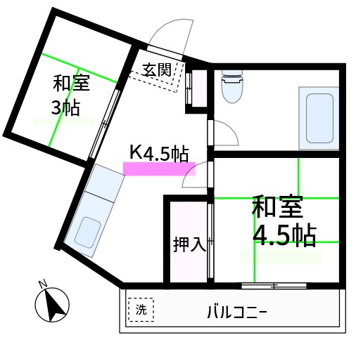 今田ビル 間取り