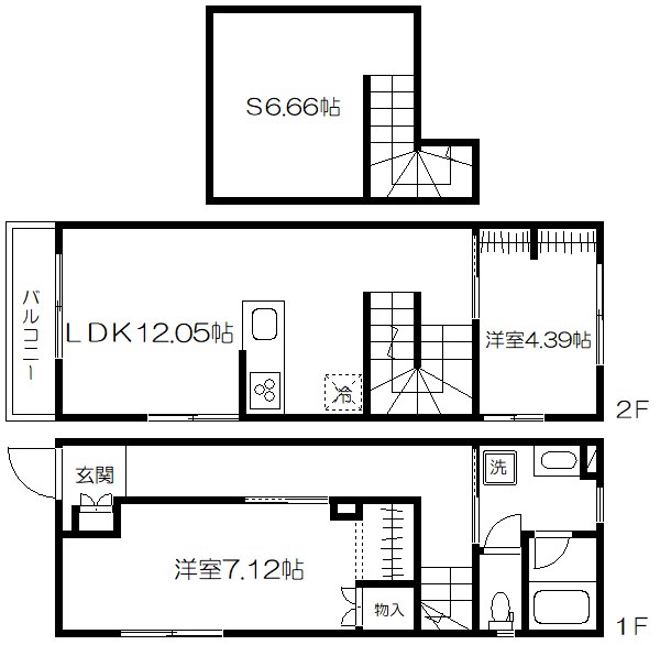 漆喰の家　高砂  間取り