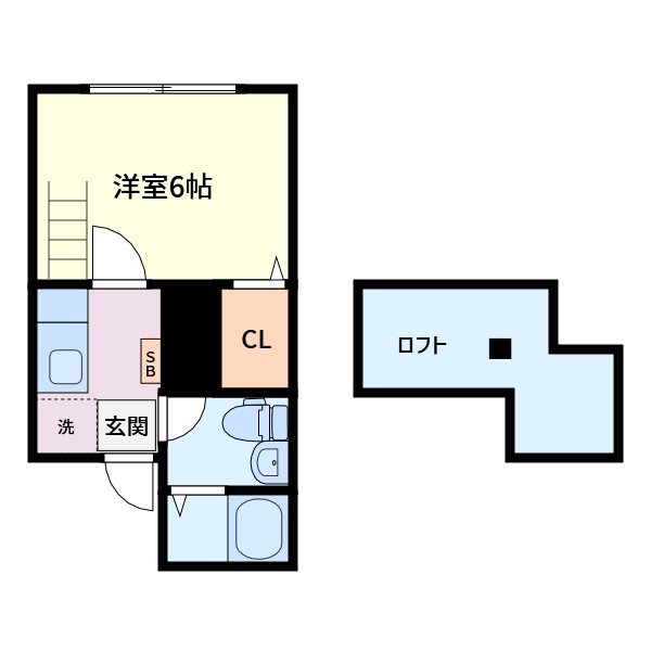 コンパートメントハウス西新井 間取り