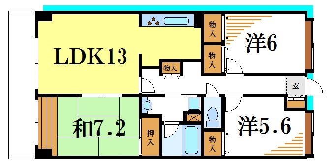 エストブリランテ 間取り図