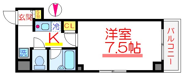 プラティークメゾン 間取り