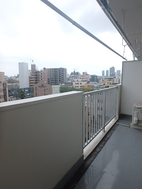 京梅ビル ベランダ