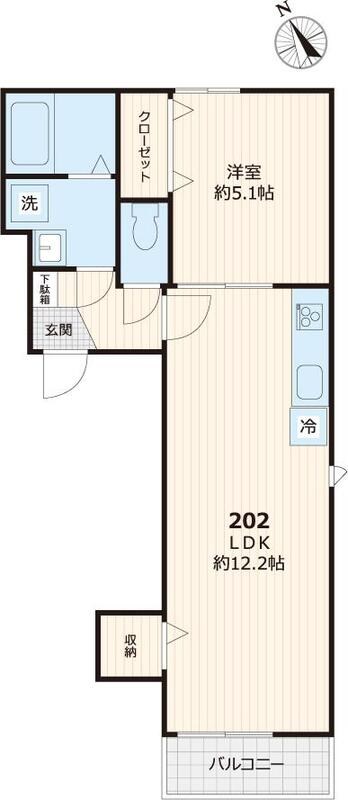 ヴェルドミールⅢ 間取り図