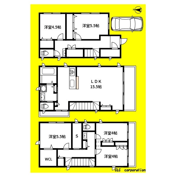 西葛西7丁目戸建 間取り