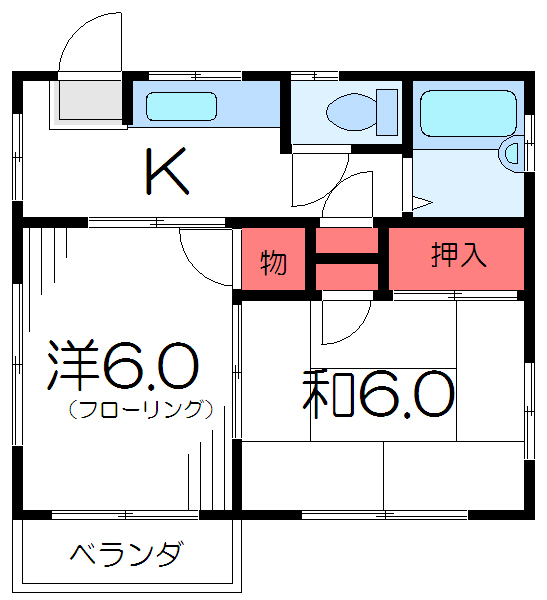 ハマコーポ 間取り