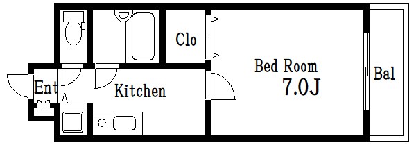 グランデュールヨシタケ 間取り図