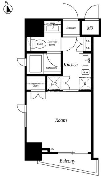 セントラル銀座 間取り